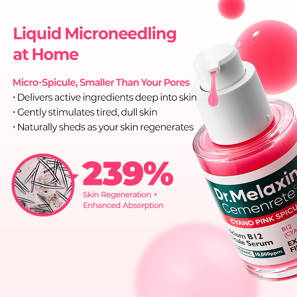 Cemenrete Cyano Pink Spicule line detail view 4 — Melax K-Beauty