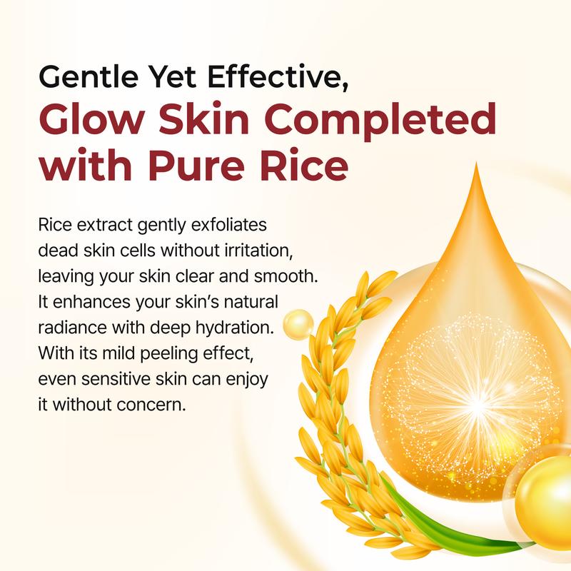 Melax Rice Peel Ampoule detail view 8 — Melax K-Beauty
