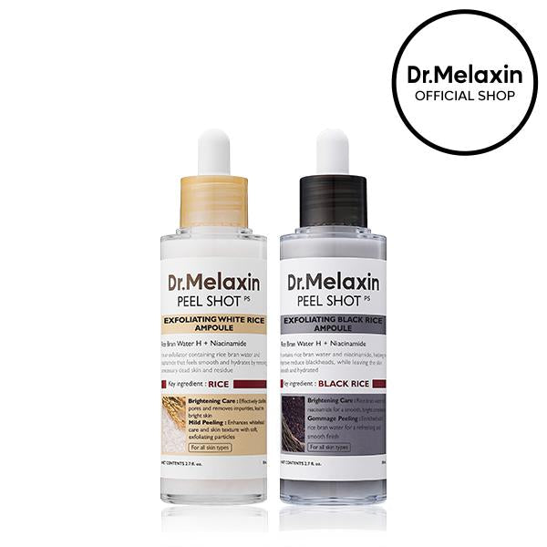Melax Rice Peel Ampoule main product shot — Melax K-Beauty