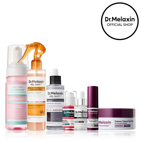 Radiant Blowout Routine Set main product shot — Melax K-Beauty