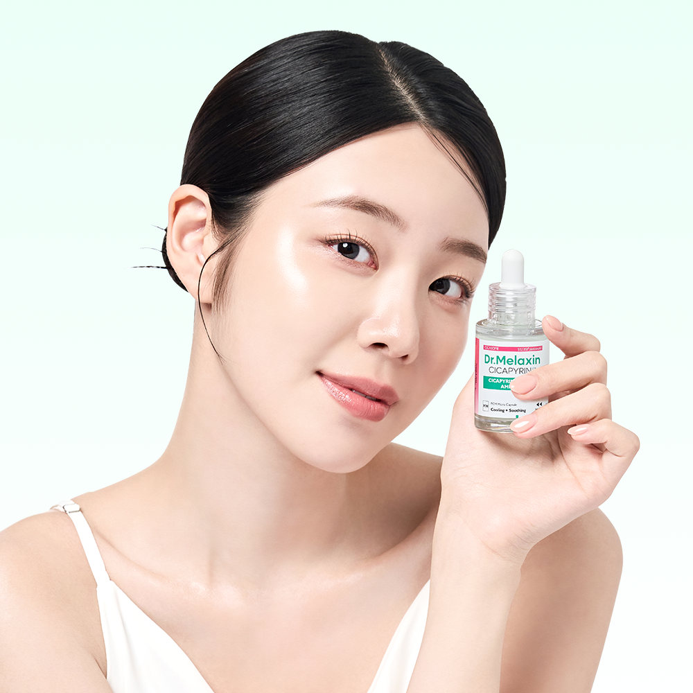 Cicapyrin Calming Ampoule detail view 4 — Melax K-Beauty