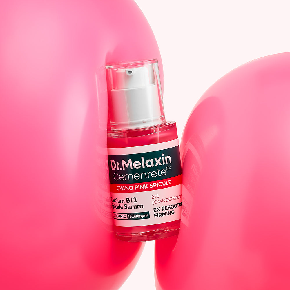 Cemenrete Cyano Pink Spicule Serum alternate angle — Melax K-Beauty