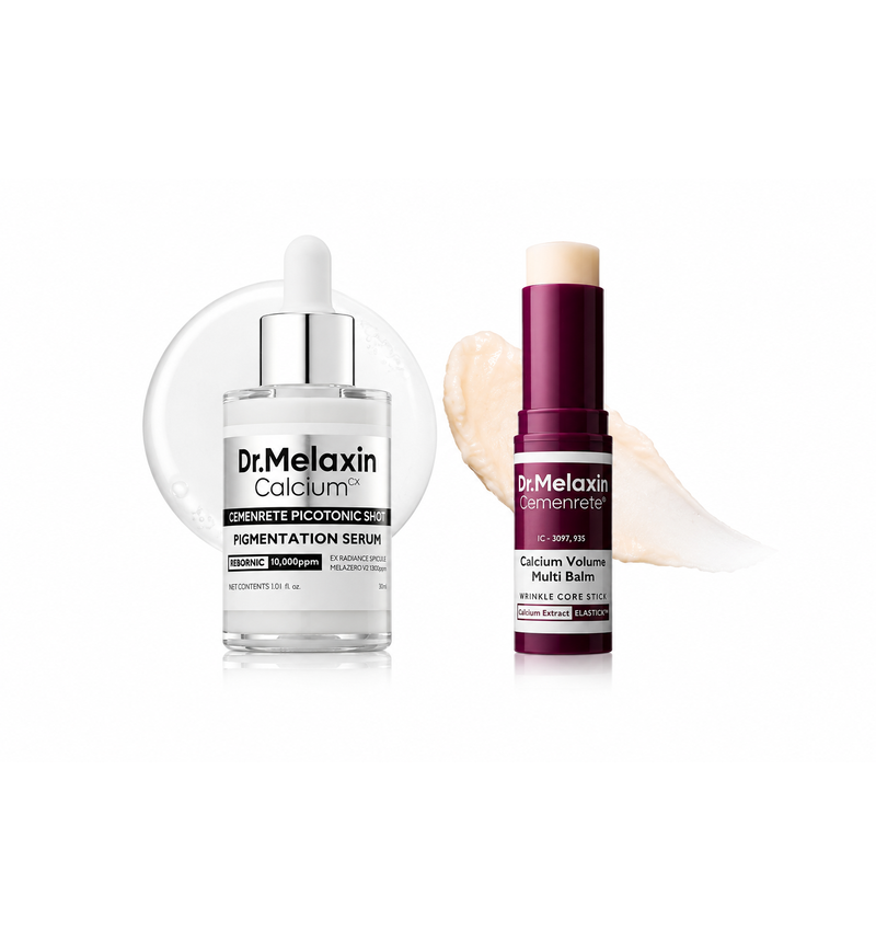 Pigmentation Duo — Picotonic + Multi Balm main product shot — Melax K-Beauty