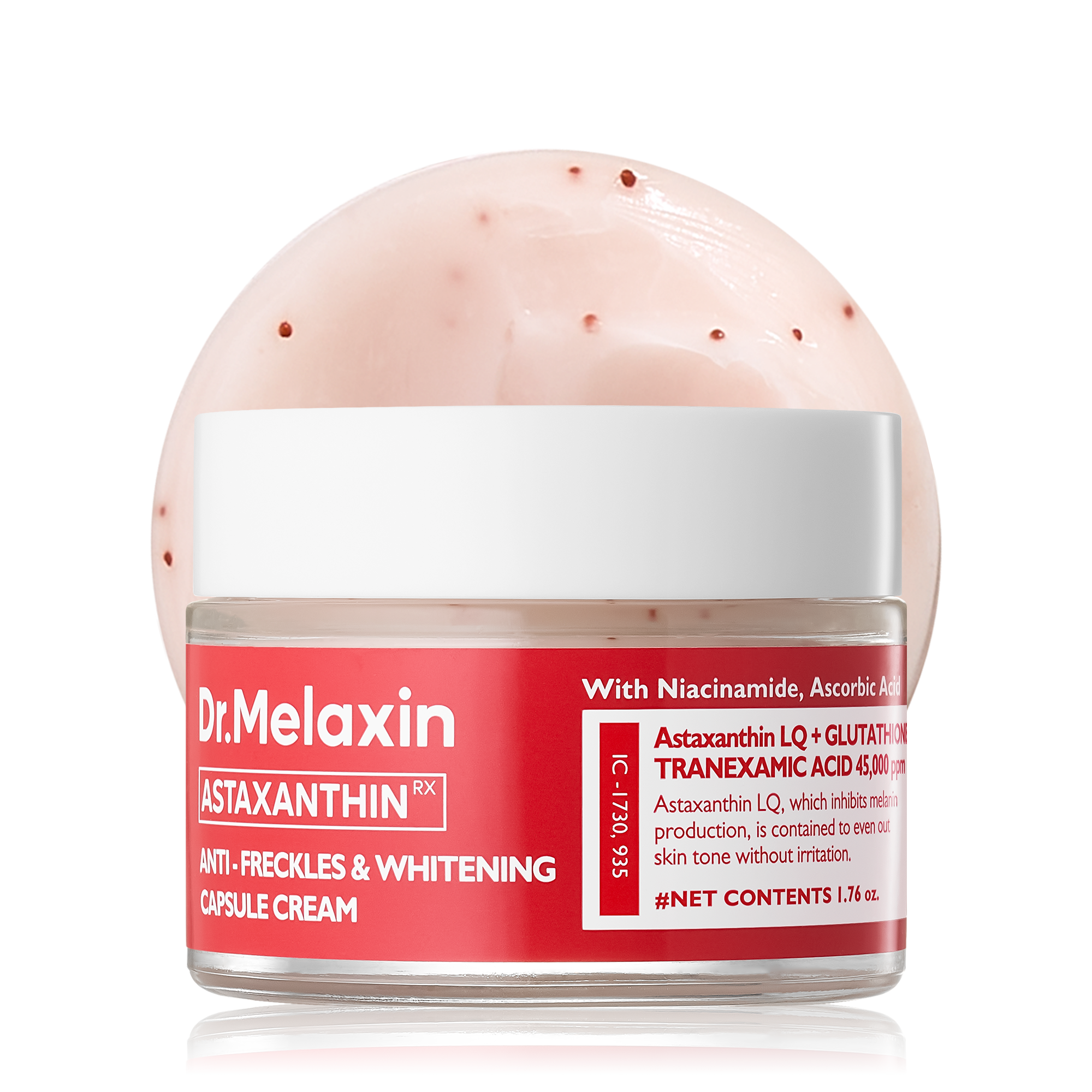 Astaxanthin Cream main product shot — Melax K-Beauty