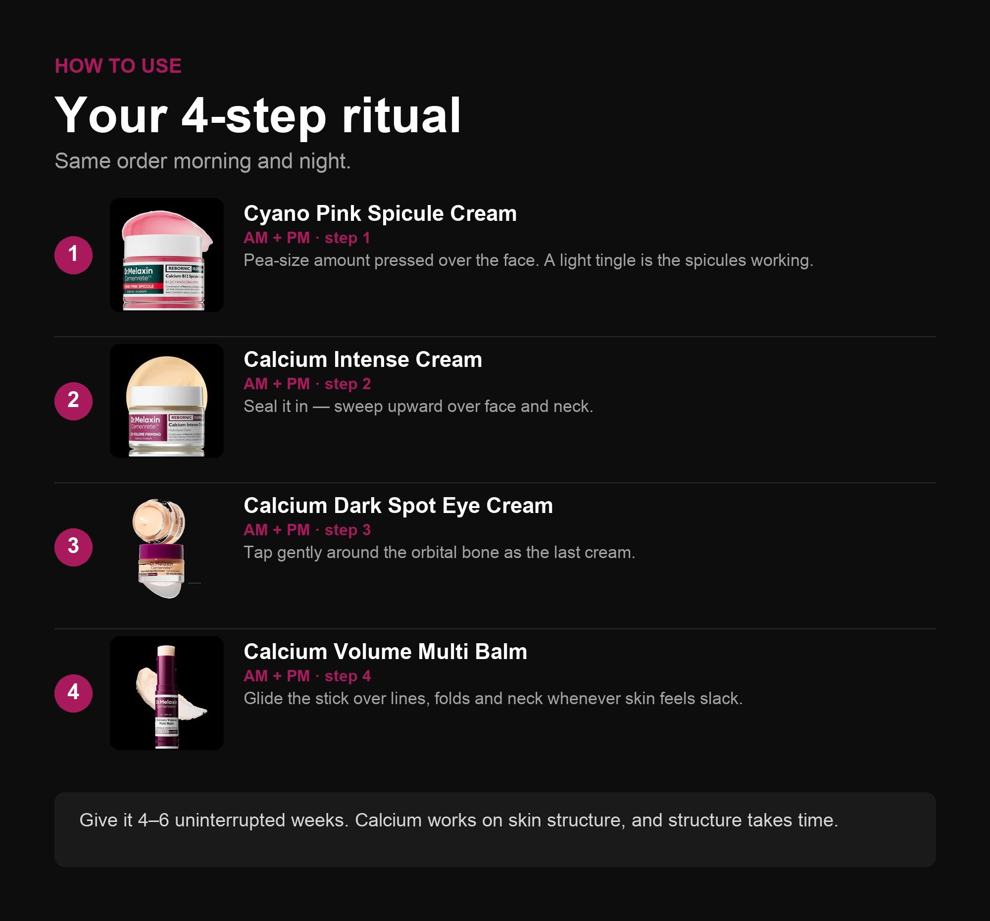 Calcium Skincare Bundle detail view 12 — Melax K-Beauty