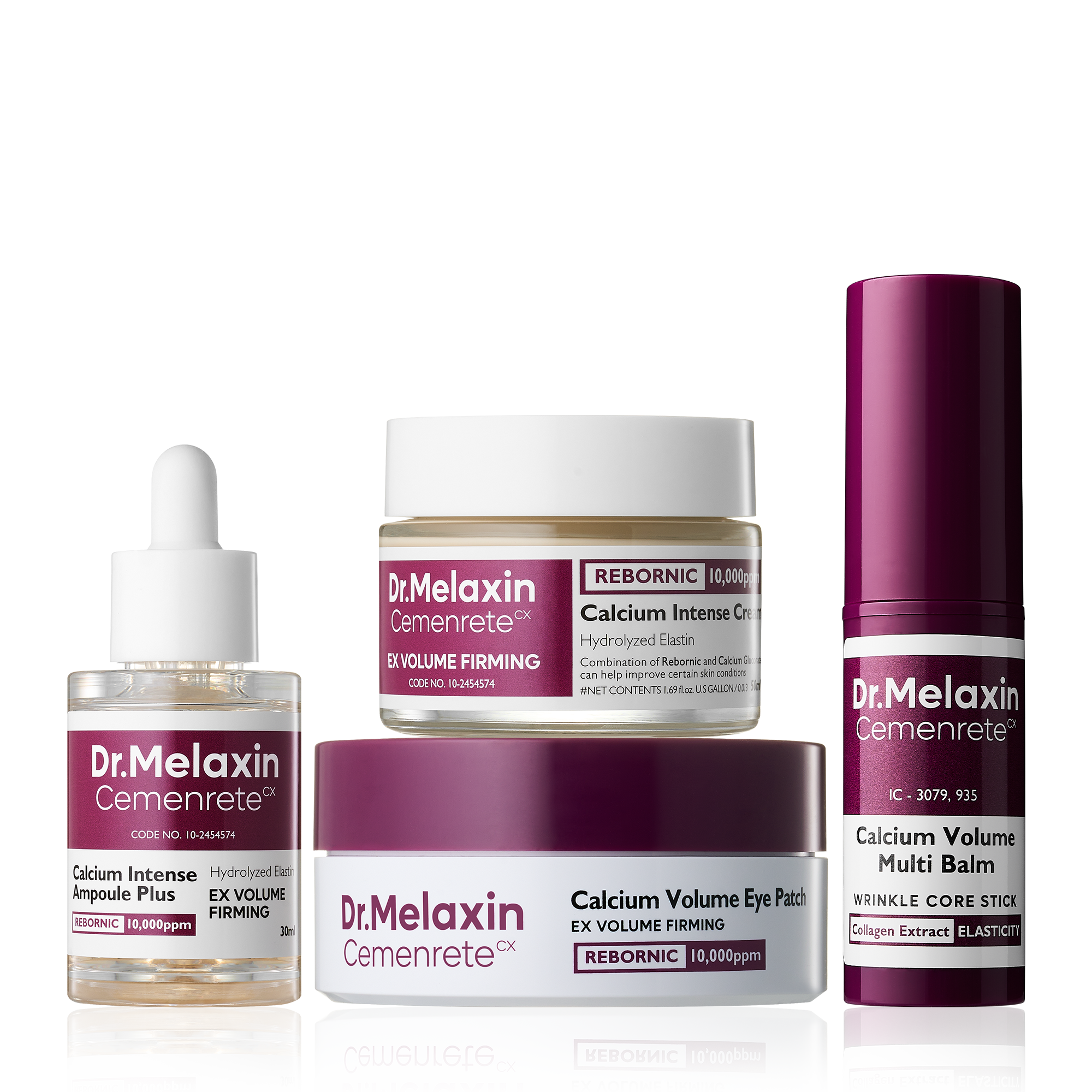 Cemenrete Calcium Eyecare Routine main product shot — Melax K-Beauty