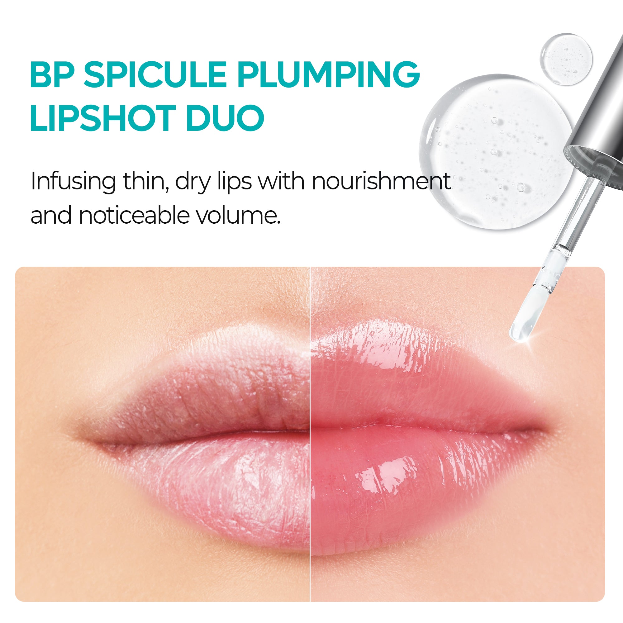 BP Spicule Plumping LIP Shot Duo detail view 3 — Melax K-Beauty