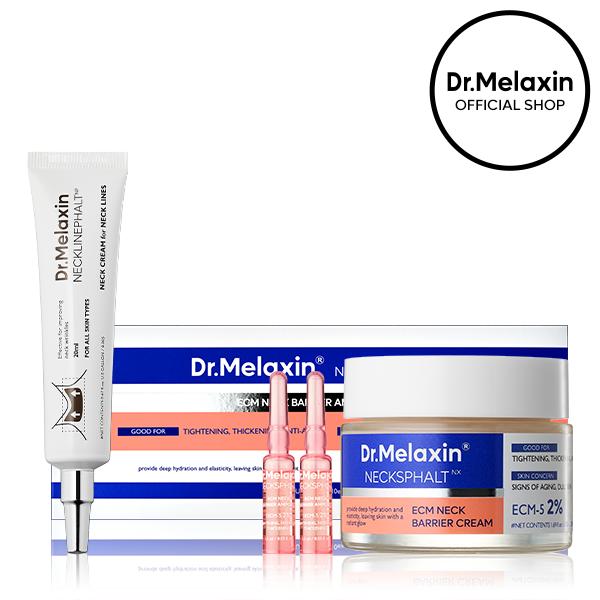 Perfect Neck Wrinkle Care Set main product shot — Melax K-Beauty