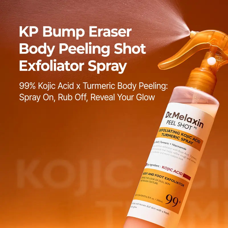 Peel Shot Kojic Acid Turmeric Duo alternate angle — Melax K-Beauty