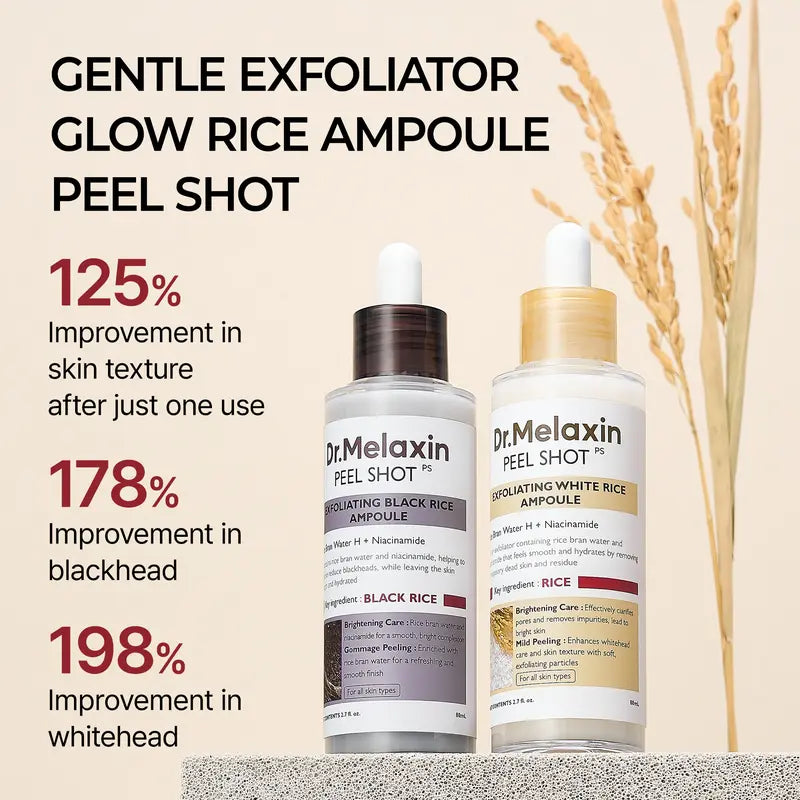 Body & Face Peel Shot Duo detail view 5 — Melax K-Beauty