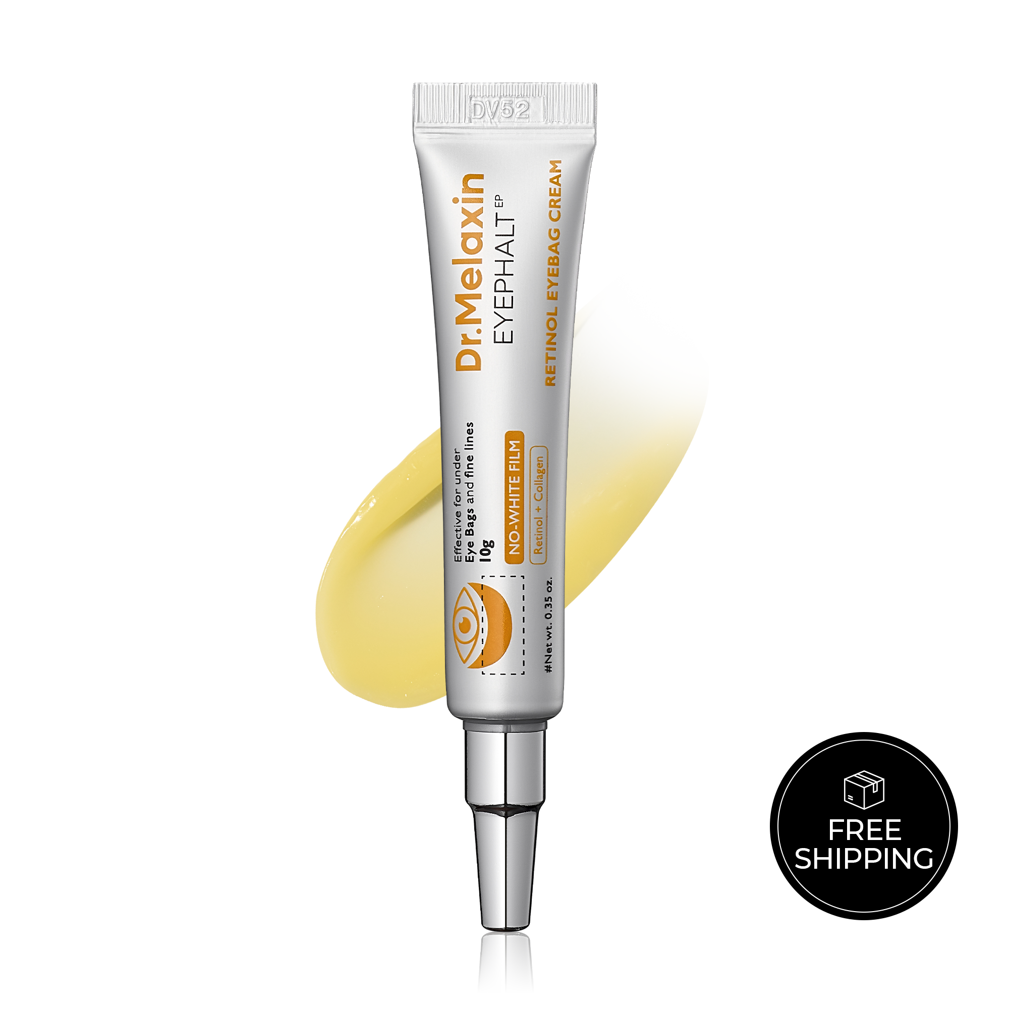 Retinol Eyebag Cream main product shot — Melax K-Beauty