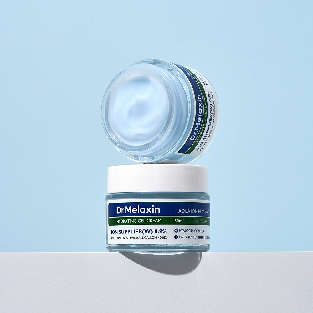 Aqua Ion Plasma Hydrating Gel Cream alternate angle — Melax K-Beauty