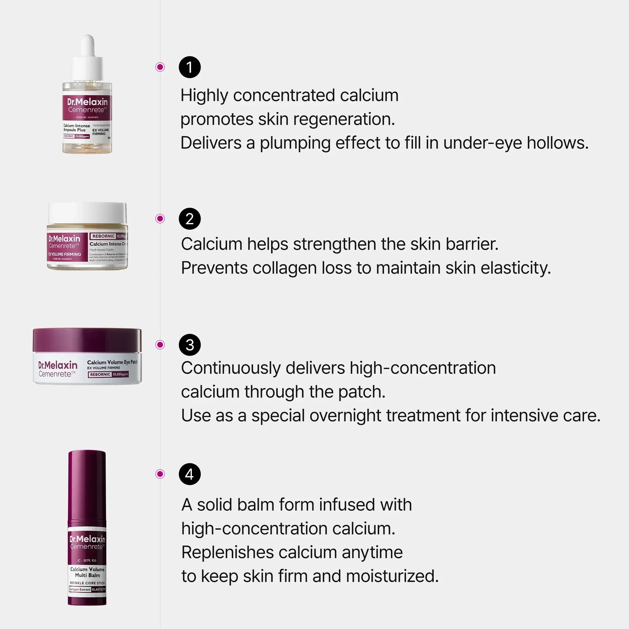 Cemenrete Collagen Routine Set detail view 4 — Melax K-Beauty