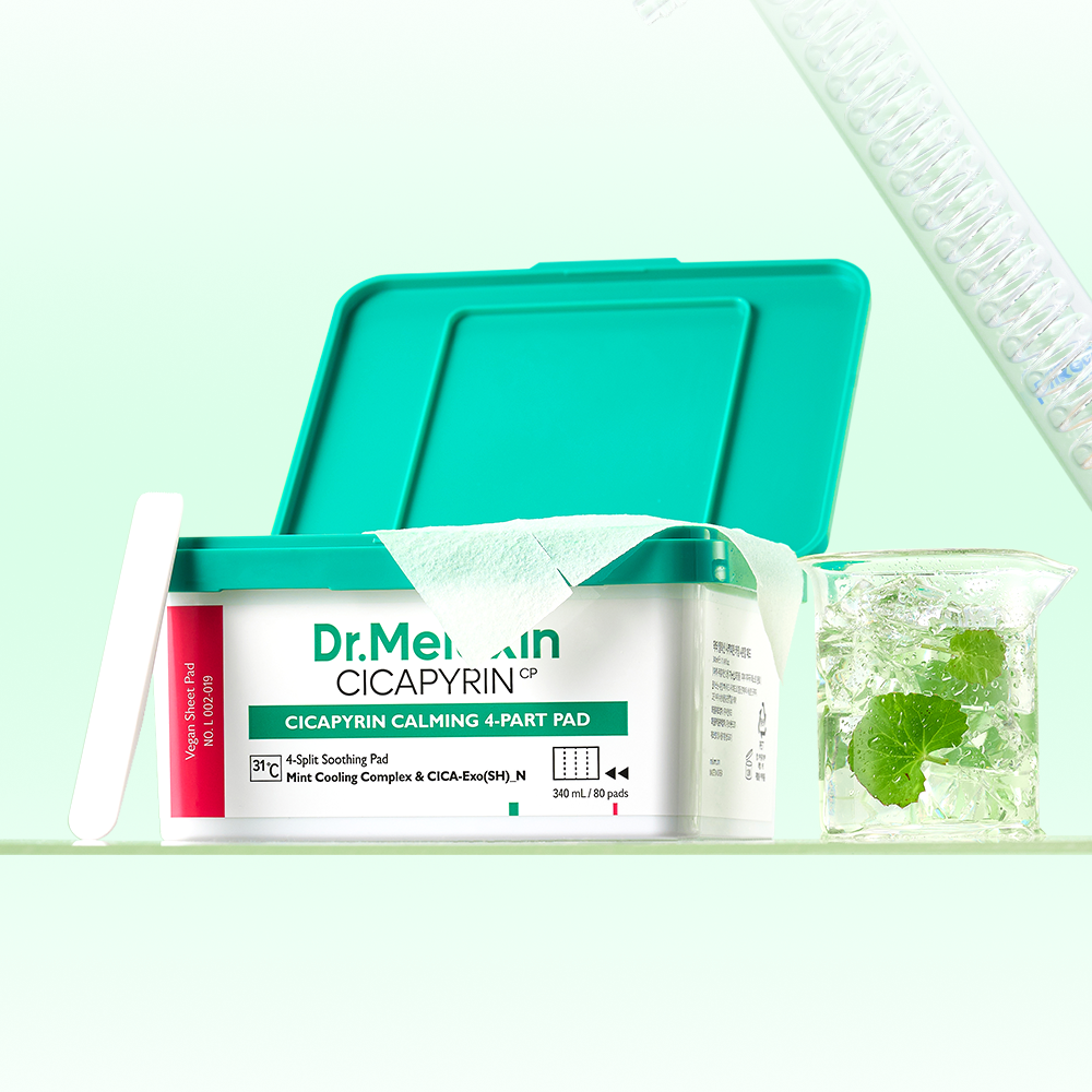 Cicapyrin Calming 4-Part Pad detail view 4 — Melax K-Beauty