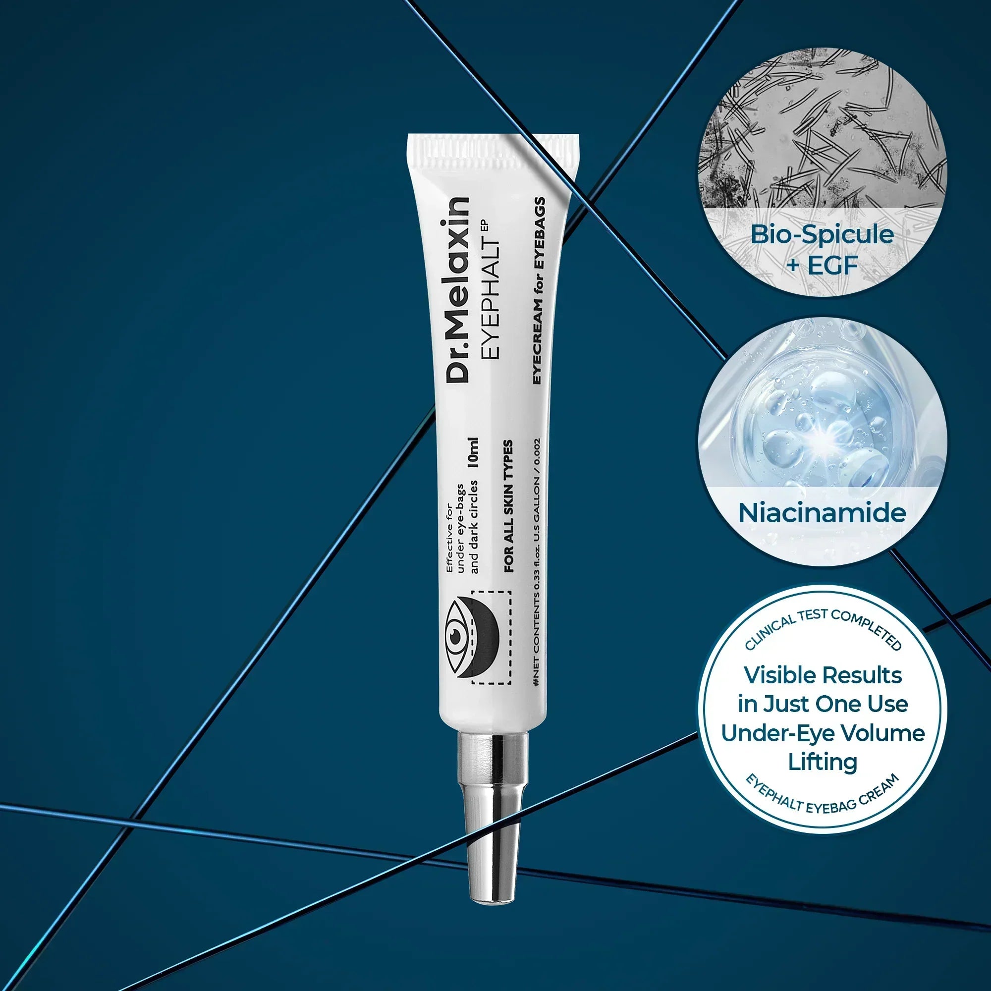 Eyephalt Eyebag Cream alternate angle — Melax K-Beauty