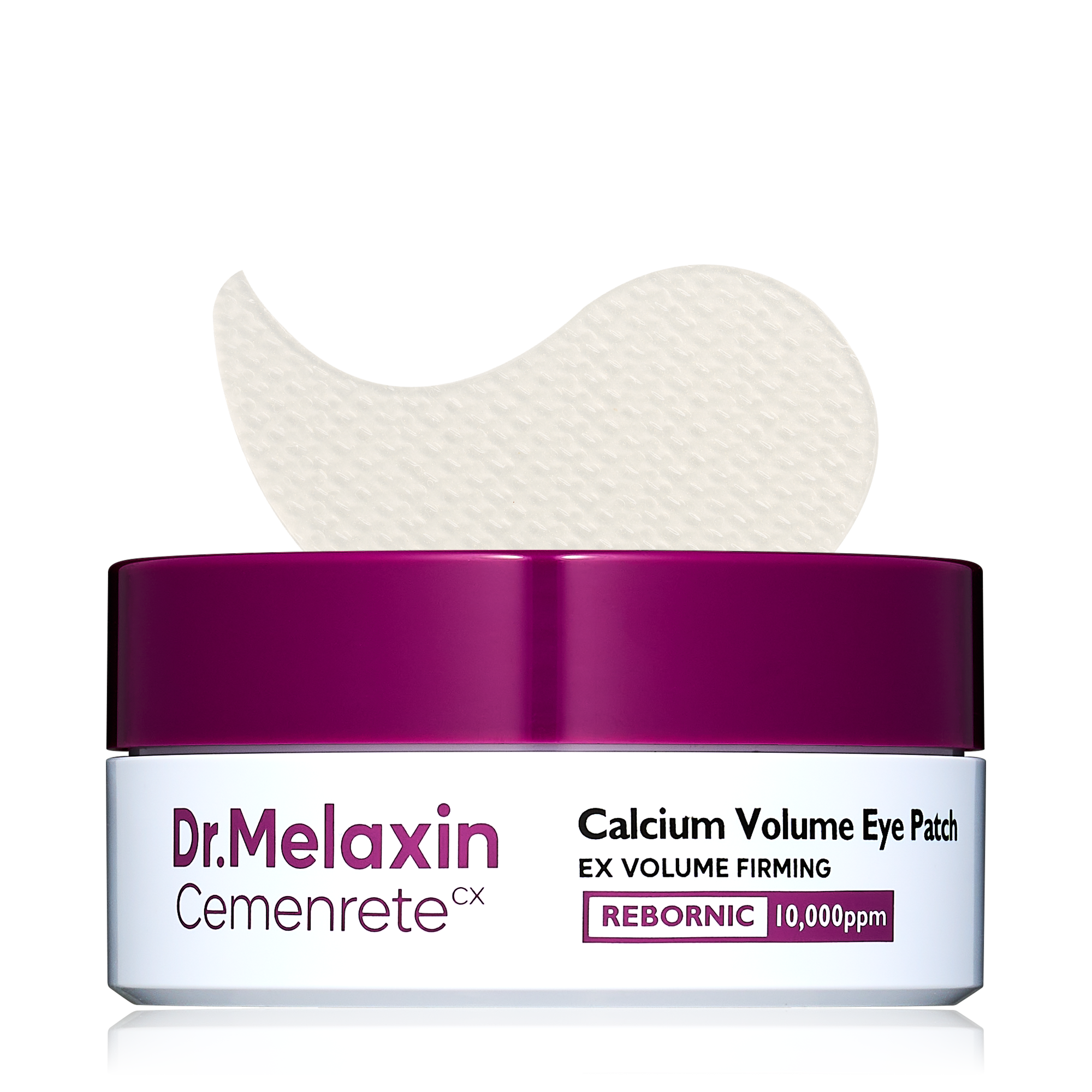 Cemenrete Calcium Volume Eye patch 60ea main product shot — Melax K-Beauty