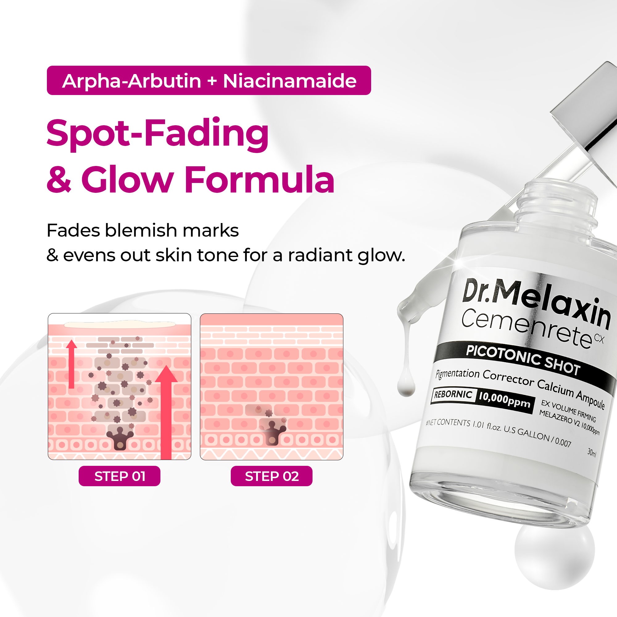Lumi Pore & Spot Care Duo detail view 7 — Melax K-Beauty
